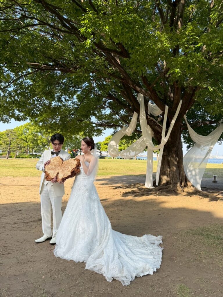 想いの詰まった結婚証明書
